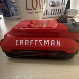 Craftsman N854024 V20 20v Lithium-ion Battery Power Tool Red