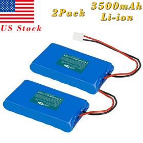 015e00600a Creabest 2pcs 25.9v 3 5ah Li-ion Battery For Ambrogio L15 L20 Twenty 015e00600
