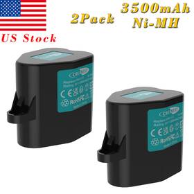 2.891-029.0 Creabest Vnh-112 2pcs 3.5ah Battery For Karcher Rc3000 Cs588 Vsr8000 6v Ni-mh 2.891-029.0 Creabest Vnh-112 2pcs 3.5ah Battery For Karcher Rc3000 Cs588 Vsr8000 6v Ni-mh