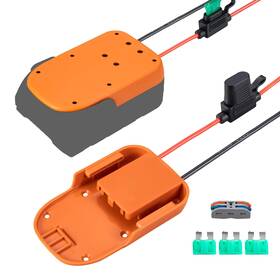 Crtbelfy 723258009600 Power Ride Wheel Adapter Compatible For Ridgid 18v Battery With Fuse Crtbelfy 723258009600 Power Ride Wheel Adapter Compatible For Ridgid 18v Battery With Fuse