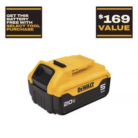 Dewalt 313115321381 20v Max Premium Lithium-ion 5.0ah Battery Pack