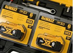 6.0ah-s Dewalt 2pc 20v Max Premium 6ah Lithium-ion Battery / Charger 2pcs