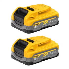 Dewalt 705353700873 20v Max Xr Powerstack Lithium-ion 3.5 Ah Battery Pack 2-pack