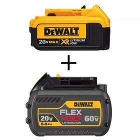Dewalt 726084125735 20v Max Lithium-ion 4.0ah Battery With Flexvolt 20v/60v