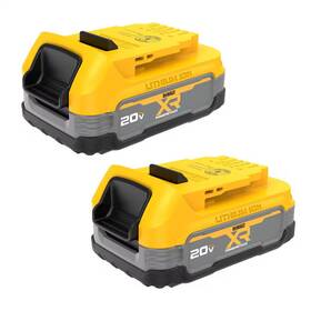 Dewalt 744110524154 20v Max Powerstack Lithium-ion 1.7 Ah Compact Battery Pack 2-pack