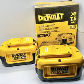 Dewalt 885911513111 2 New 40v Max 7.5 Ah Premium Xr Lithium-ion Batteries