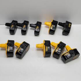 Dc9096 Dewalt Dc9098/dc9099/dw9095/dc9096 As-is Lot Of 10 - 18v Battery Packs For Parts Repair Rebuild Genuine Oem