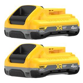 Dcb2104-2 Dewalt 20v Max Battery Xr Powerpack 4ah Lithium Ion 50 More Power