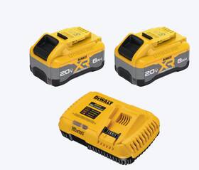 Dcb2108-2c Dewalt 20 -volt 2 -pack Lithium-ion 8 Ah Battery And Charger