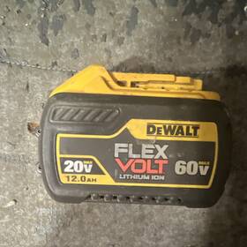 N56d663 Dewalt L00obtd Flexvolt Lithium-ion Battery 20v/60v Max 12.0ah Yellow