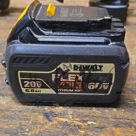 N441190 Dewalt Flexvolt 6ah 20v/60v Lithium-ion Power Tool Battery Black