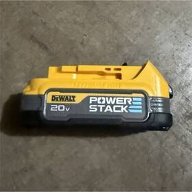Na6001046 Dewalt Powerstack 20v Lithium-ion Battery Yellow