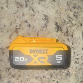 Zokclu98 Dewalt Nz456985 Xr 20v 5ah Lithium-ion Power Tool Battery Yellow