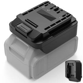 Dinftin 672108111959 Battery Adapter Compatible With For Dewalt 20v To Fit Hyper Tough