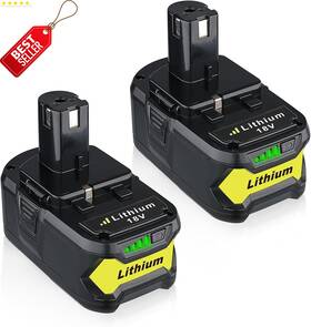P104 Direct 744759377432 2pack 18v 7.0ah Battery Replacement For Ryobi P108 P107 P105 Tools Us