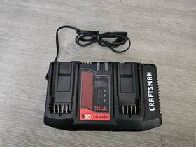 Dpc20v20 Dongpucun Dual Port 20v Fast Charger For Craftsman V-20 Lithium Battery Type 1
