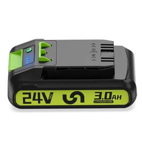 2508302 Dreamdash 24v 3.0ah Li-ion Battery For Greenworks G-24 24volt Replace 29852 29842 29322