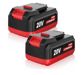 Baer20v Dsanke 2-pack 20v 6.0ah Replacement Lithium-ion Batteries For Bauer Power Tools