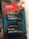 Bl1850b Dub182 Makita Pair Batteries Brand New Bl1850b Dub182 Makita Pair Batteries Brand New