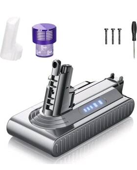 969352-02 Dyson V10 25.2v 7000mah Li-ion Battery Gray Replacement 969352-02 Dyson V10 25.2v 7000mah Li-ion Battery Gray Replacement