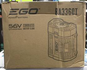 Be3360t E.g.o Ego Power 56v Li-ion Cordless 6.0ah Battery Pack Brand New