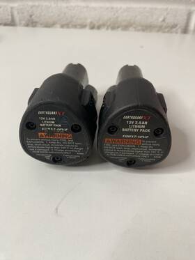 Earthquake Eqbxt-12v 2 Working Tested Xt 12v Rechargeable Batteries 2.0ah Eqbxt-12v2