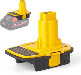 Ey22-001-y Echoyee Dm18d Converter For Dewalt 18v To 20v Battery Adapter Milwaukee M18 Batt