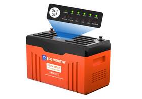 L13080202110-1 Eco-worthy 12v 280ah Lifepo4 Lithium Battery With Soc Leds