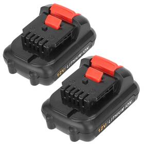 Gpct3636 Edge Collections New 2 Packs 12v Li-ion Power Tool Battery Replacement For Dewalt Dcb Series