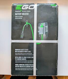 Ego Abh3000 Top-handle Chainsaw Battery Holster For Csx3000 And 56v Arc Batteries