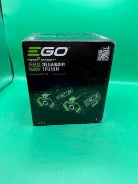 Ego Ba2800t-2 Power 56-volt 5.0ah Arc Lithium Battery With Fuel Gauge 2 Pack