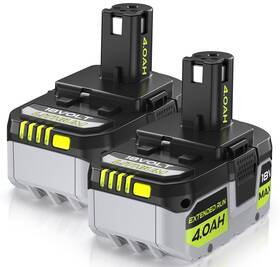 P105 Electrysium 767203763049 2pack 4ah Replacement For Ryobi 18v One Battery P108 P102 P103 P104 P1