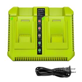 Epowon Jjy01 Replace For Ryobi 40v Battery Charger Op401 S Dual Ports Fast Compati