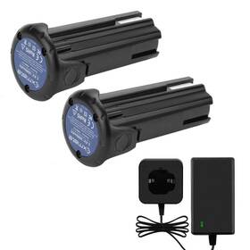 Exmate 793610019851 2 Pack 3.0ah 3.6v Li-ion Battery With Charger Compatible