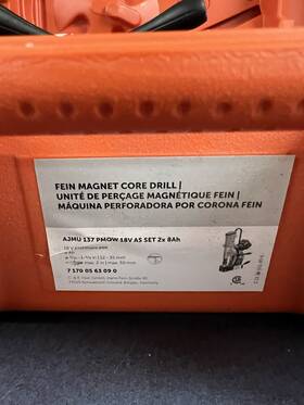 92604244090 Fein Ajmu 137 Pmqw 18v With 2 X 8 Ah Batteries And Charger Case 92604244090 Fein Ajmu 137 Pmqw 18v With 2 X 8 Ah Batteries And Charger Case