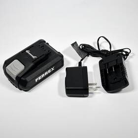 Abp1820hw1 Ferrex Genuine 20v 2.0ah Oem Lithium-ion Battery Pack And Power Cord Charger Set