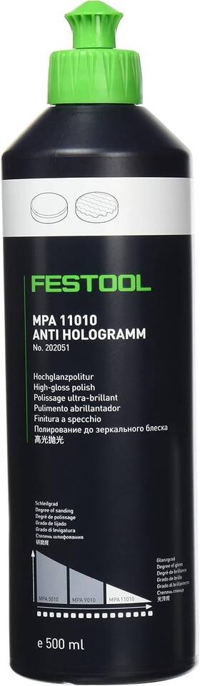 202051 Festool Mpa 11010 Wh/0.5l Polishing Compound