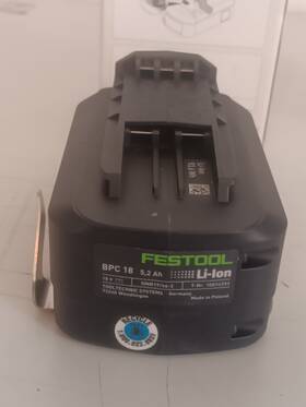 Csfcd180px Festool Bpc18 5.2ah Lithium-ion Battery 18v Csfcd180px Festool Bpc18 5.2ah Lithium-ion Battery 18v