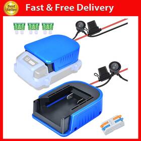 Fiihio 313051118113 Kobalt 24v Battery Adapter With Fuse For Rc Toys And Diy Projects