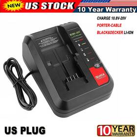 Crc4052bd For Black&decker Rapid Charger And Porter Cable 20 Volt 20v Max Lithium Battery