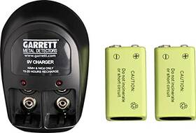 1612100 Garrett Metal Detectors Recharger Kit Superwand Thd - 2 Nimh Batteries 220 Volt 1612100 Garrett Metal Detectors Recharger Kit Superwand Thd - 2 Nimh Batteries 220 Volt