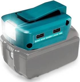 14-18v Geelink 735279942125 Adp05 Usb Charger Adapter For Makita Lithium-ion Lxt Battery Power Sou