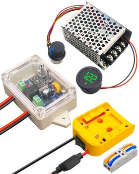 Dcsptj01-d Gmura Battery Adapter Converter Kit Fit For Dewalt 18v 20v With Fuse Wire Terminals