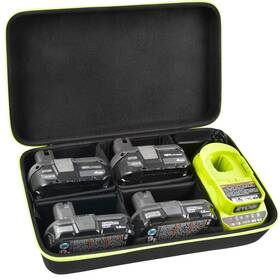 Grapsa One Batterycase-ap0928 Case With Ryobi 18v Lithium-ion 4.0/3.5/3.0/2.0/1.5 Ah Compact Batteries. S