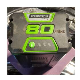 2920402 Greenworks Pro 80v Lithium-ion Battery 288wh Model Black