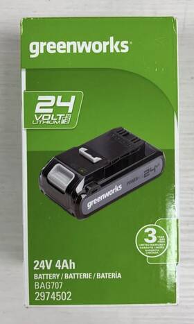Greenworks 2974502 24v 4.0ah Lithium-ion Battery