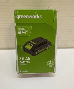 Greenworks 841821087982 24v 2.0ah Battery Genuine Bag714