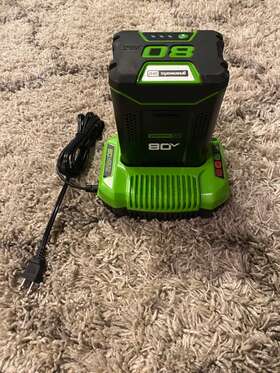 Bab726 Greenworks Pro 80v 2ah Lithium Ion Battery 80 Volt 2.0 Ah Open Box