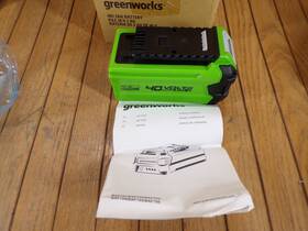 Baf701 Greenworks 40v 2.0ah Genuine Original Lithium-ion Rechargeable Battery
