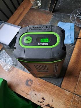 Gba82bd800 Greenworks 82v 8.0ah Oem Commercial Battery 82bd800 Used Lithium Ion A